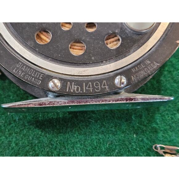 Vintage PFLUEGER MEDALIST Fly Fishing Reel 1494 with original box - Picture 5 of 7